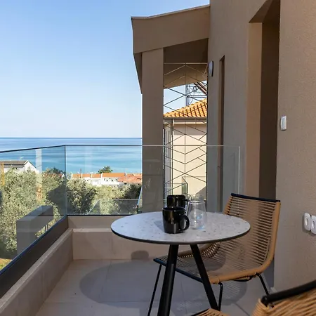 Lägenhetshotell Quintessina Luxury Chrisi Ammoudia